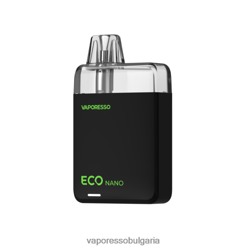 Vaporesso Vape Review - Vaporesso ECO NANO нано X0JPZ2100 среднощно черно