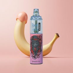 Бананов лед RandM Fumot Tornado 7000 пуфове Mesh Coil Bulgaria vape wholesale