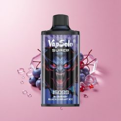 Боровинка Черен Касис Вейпсоло Супер 15000 пуфове Bulgaria vape wholesale