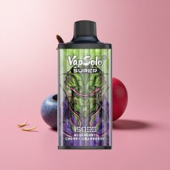 Боровинка Череша Къпина Vapsolo Super 15000 пуфса 40ml Bulgaria vape wholesale