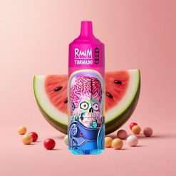 Диня Skittles RandM Fumot Tornado 9000 пуфов 18 мл Bulgaria vape wholesale