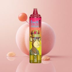 Леден праскова RandM Fumot Tornado 15000 Въздушни затяжки Bulgaria vape wholesale