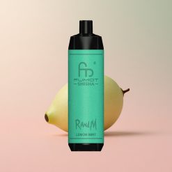 Лимонов мента RandM Fumot Shisha 10000 Пуфове 0.5% Никотин Bulgaria vape wholesale