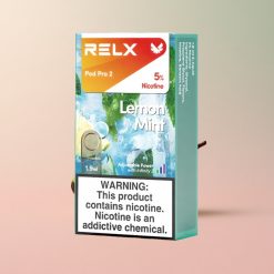Лимоново Мента RELX Pod Pro 2 600 пуфове Bulgaria vape wholesale