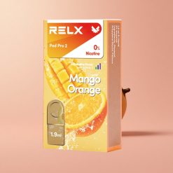 Манго Портокал RELX Pod Pro 2 600 пуфове 0% никотин Bulgaria vape wholesale