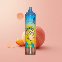 Праскова Манго RandM Fumot Tornado 15000 Въздушни затягания Mesh Coil Bulgaria vape wholesale