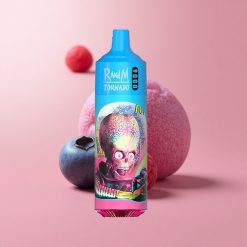 Синьо Късавичово Боровинка RandM Fumot Tornado 9000 Пуфове Мрежеста намотка Bulgaria vape wholesale