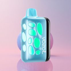 Синьо Малинов Лед VOZOL RAVE 40000 80% Зареждане за 20 Мин Bulgaria vape wholesale