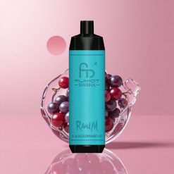 Черна боровинка лед RandM Fumot Shisha 10000 пуфове 18ml Bulgaria vape wholesale