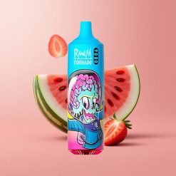 Ягода Диня RandM Fumot Tornado 9000 Пуфове Мрежеста Намотка Bulgaria vape wholesale