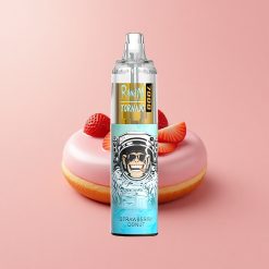 Ягода Донут RandM Fumot Tornado 7000 Пуфов Мрежеста Намотка Bulgaria vape wholesale