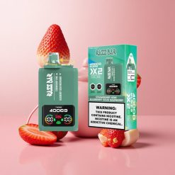Ягода Киви_Синьо Горско Малина Razz Bar 40000 Въздухи Мощен Екран Bulgaria vape wholesale